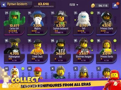 دانلود LEGO® Legacy: Heroes Unboxed اندروید