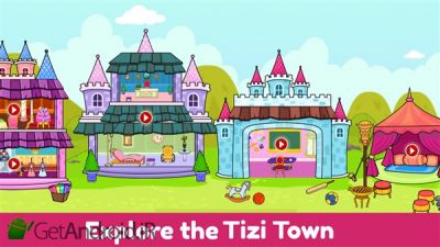 دانلود My Tizi World - Play Ultimate Town Games for Kids اندروید