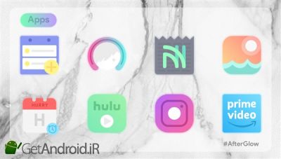 دانلود Afterglow Icons Pro اندروید