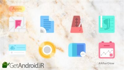دانلود Afterglow Icons Pro اندروید