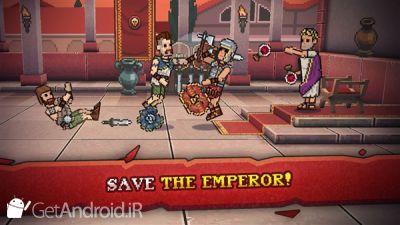 دانلود Gladihoppers - Gladiator Battle Simulator! اندروید