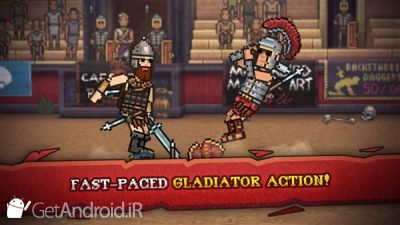 دانلود Gladihoppers - Gladiator Battle Simulator! اندروید