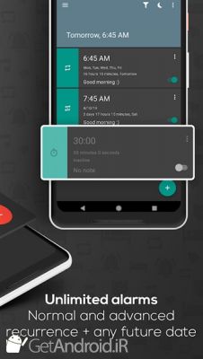 دانلود Alarm Clock for Heavy Sleepers — Loud + Smart Math اندروید