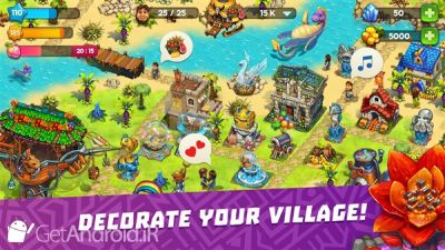 دانلود The Tribez: Build a Village اندروید