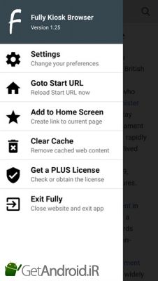 دانلود Fully Kiosk Browser & App Lockdown اندروید