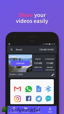 دانلود Video Compressor Panda: Resize & Compress Video اندروید