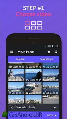 دانلود Video Compressor Panda: Resize & Compress Video اندروید