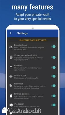 بهترین نرم افزار مخفی سازی عکس و فیلم اندروید