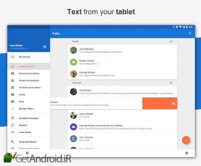 دانلود (Pulse SMS (Phone/Tablet/Web اندروید