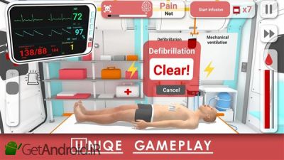دانلود Reanimation inc Realistic Emergency ER Simulator! اندروید