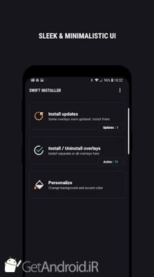 دانلود Swift Installer - Themes & color engine اندروید