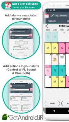 دانلود Work Shift Calendar اندروید