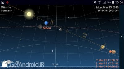 دانلود Astrolapp Live Planets and Sky Map اندروید