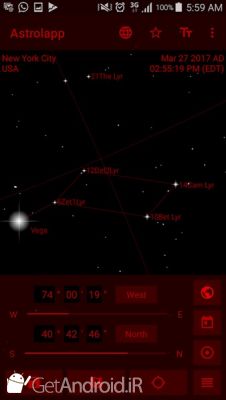 دانلود Astrolapp Live Planets and Sky Map اندروید