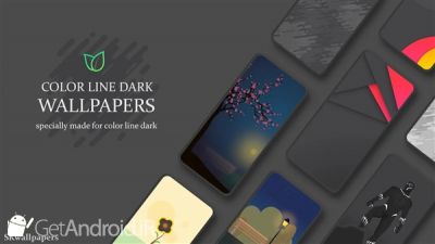 دانلود Color Line DARK Icon Pack اندروید