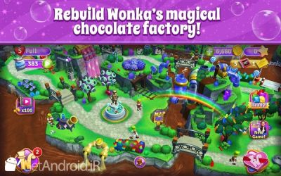 دانلود Wonka's World of Candy – Match 3 اندروید