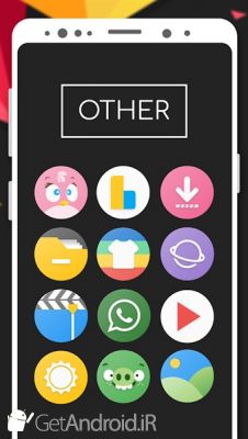 دانلود Pixie R Icon Pack اندروید