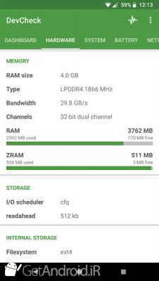 دانلود DevCheck Hardware and System Info اندروید