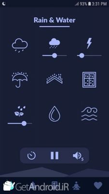 دانلود Sleepa: Relaxing sounds, Sleep اندروید