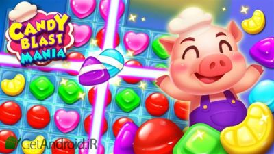 دانلود Candy Blast Mania - Match 3 Puzzle Game اندروید