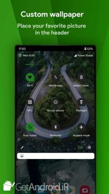 دانلود Power Shade: Notification Panel & Quick Settings اندروید