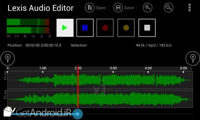 دانلود Lexis Audio Editor اندروید