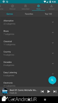 دانلود CastMix Podcast, Radio & Audiobooks اندروید