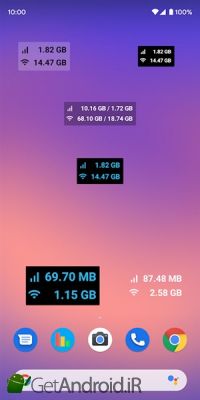 دانلود Data counter widget: Data usage manager / monitor اندروید