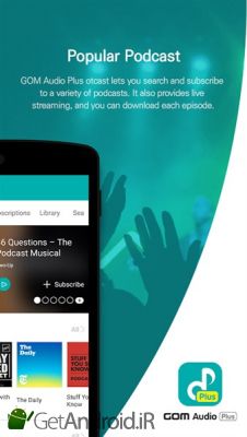 دانلود GOM Audio Plus - Music, Sync lyrics, Streaming اندروید