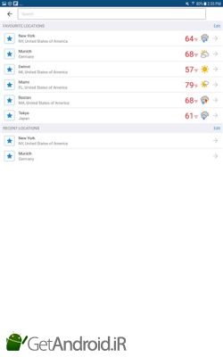 دانلود برنامه Foreca Weather اندروید