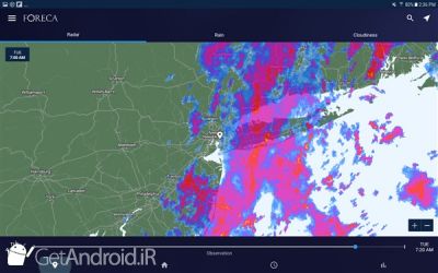 دانلود برنامه Foreca Weather اندروید