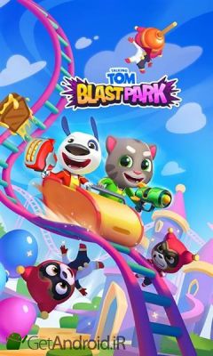 دانلود بازی Talking Tom Blast Park اندروید