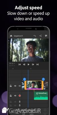 دانلود برنامه Adobe Premiere Rush Video Editor اندروید