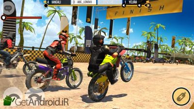 دانلود بازی موتورسواری Clan Race اندروید