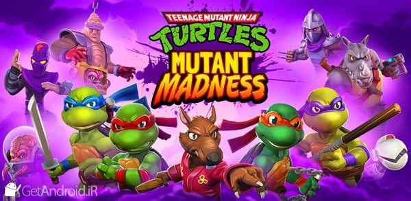بازی TMNT Mutant Madness اندروید