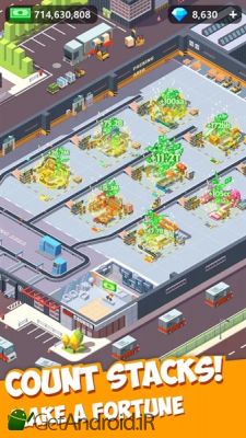 دانلود بازی  Idle Courier Tycoon اندروید
