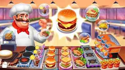 دانلود بازی Crazy Chef Fast Restaurant Cooking Games اندروید