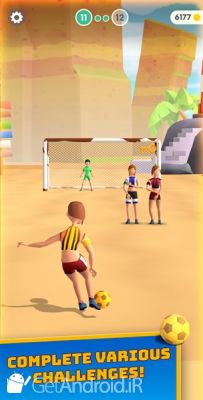 دانلود بازی Flick Goal اندروید