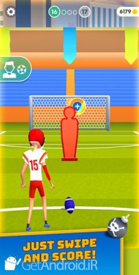 دانلود بازی Flick Goal اندروید