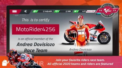 دانلود بازی MotoGP Racing 20 اندروید