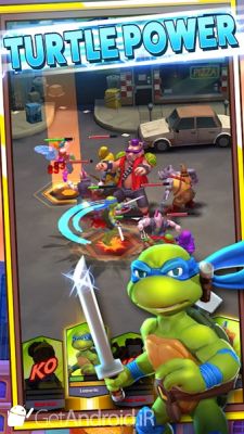 دانلود بازی TMNT Mutant Madness اندروید