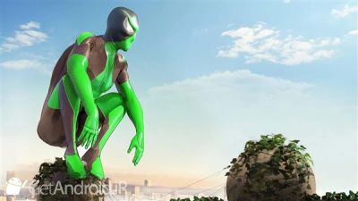 دانلود بازی Rope Frog Ninja Hero Strange Gangster Vegas اندروید