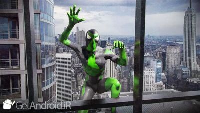 دانلود بازی Rope Frog Ninja Hero Strange Gangster Vegas اندروید