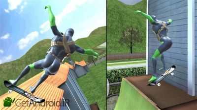 دانلود بازی Rope Frog Ninja Hero Strange Gangster Vegas اندروید