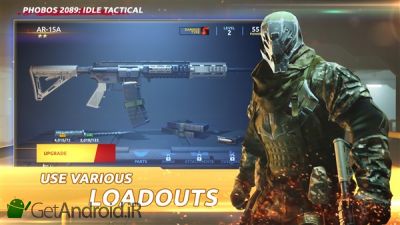 دانلود بازی PHOBOS 2089 Idle Tactical اندروید