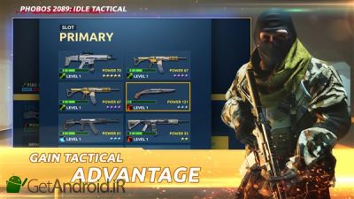 دانلود بازی PHOBOS 2089 Idle Tactical اندروید