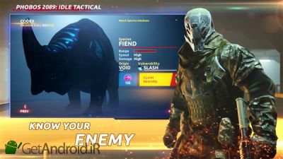 دانلود بازی PHOBOS 2089 Idle Tactical اندروید