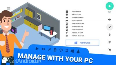 دانلود بازی PC Creator - PC Building Simulator اندروید