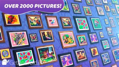 دانلود بازی Gallery Coloring Book by Number اندروید
