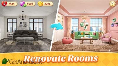 دانلود بازی Space Decor Dream Home Design اندروید